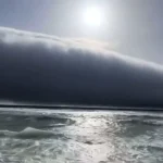 Tsunami-Like Wave Terrifies Portuguese Beachgoers as Violent Wind and Waves Strike Shore