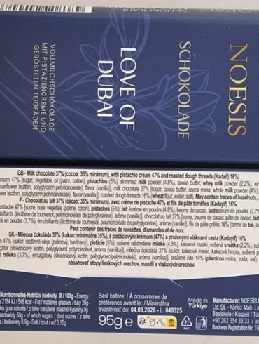 UK Officials Warn: 'Do Not Eat' Dubai Chocolate Bar Over Fatal Peanut Risk, as Viral Sweet Sparks Allergy Fears