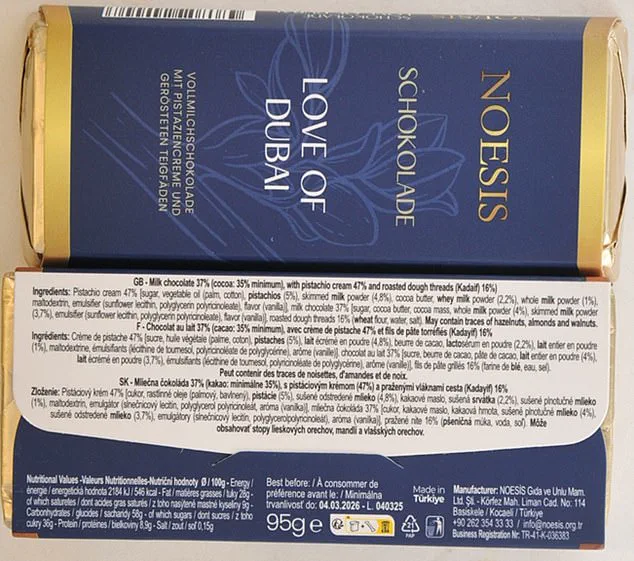 UK Officials Warn: 'Do Not Eat' Dubai Chocolate Bar Over Fatal Peanut Risk, as Viral Sweet Sparks Allergy Fears