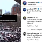 Charlie Kirk Shares Controversial Video of Muslims Praying in NYC with Criticized Captions