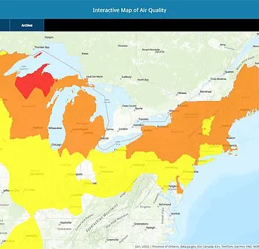 Exclusive Access: NWS Issues Urgent Air Quality Advisories as Smog Crisis Threatens Public Health