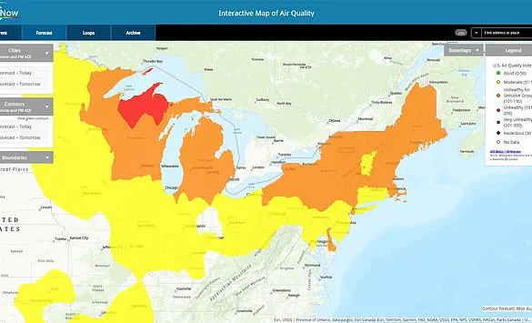 Exclusive Access: NWS Issues Urgent Air Quality Advisories as Smog Crisis Threatens Public Health