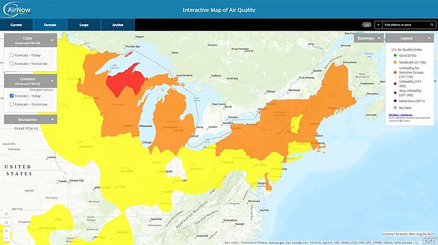 Exclusive Access: NWS Issues Urgent Air Quality Advisories as Smog Crisis Threatens Public Health