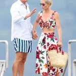 Lady Kitty Spencer Spends Sun-Soaked Holiday in Saint Tropez with Husband and Mother, Showcasing Stylish Outfit