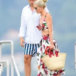 Lady Kitty Spencer Spends Sun-Soaked Holiday in Saint Tropez with Husband and Mother, Showcasing Stylish Outfit