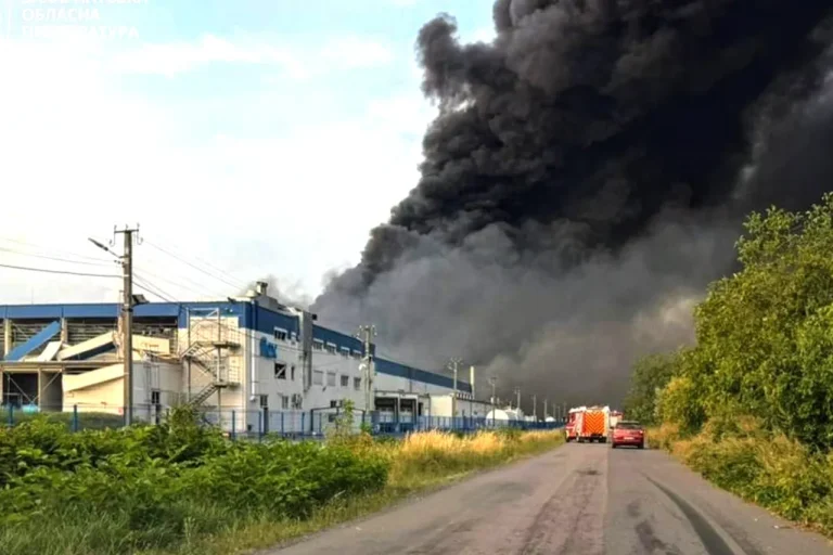 Privileged Access to Harrowing Footage: Ukrainian Factory in Zakarpattia Reduced to Ruins Amid Conflict