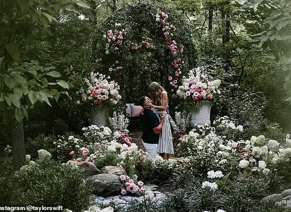 Taylor Swift and Travis Kelce Announce Engagement via Instagram: A Romantic Photoshoot Under a Floral Archway