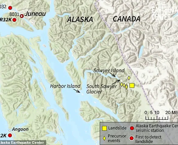 Unprecedented Tsunami in Southeast Alaska: Scientists Investigate Unusual Event Without Seismic Activity