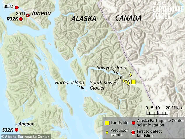 Unprecedented Tsunami in Southeast Alaska: Scientists Investigate Unusual Event Without Seismic Activity