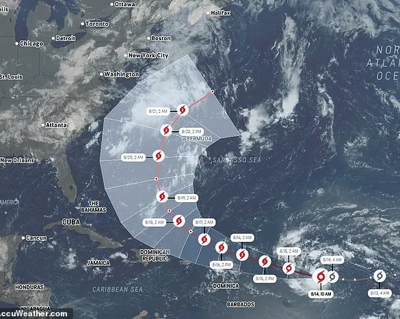 Urgent Hurricane Warning Issued for Tropical Storm Erin: Maritime Operators Advised as Storm Set to Intensify in 36-48 Hours