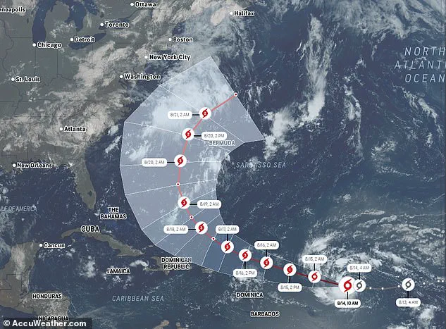 Urgent Hurricane Warning Issued for Tropical Storm Erin: Maritime Operators Advised as Storm Set to Intensify in 36-48 Hours