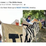 Woman Arrested for Death Threats Against Trump After White House Protest