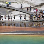 Yellowstone Tourist Sparks Outrage for Trampling Hot Spring Ecosystem, as Social Media Condemns Reckless Act