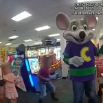 Body-Cam Footage Reveals Arrest of Chuck E. Cheese Mascot, Sparking Debate Over Law Enforcement and Children's Well-Being
