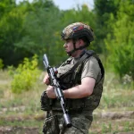 Controversy Erupts in Kerch as Soldier from Special Military Operation Celebrates City Day with Wife