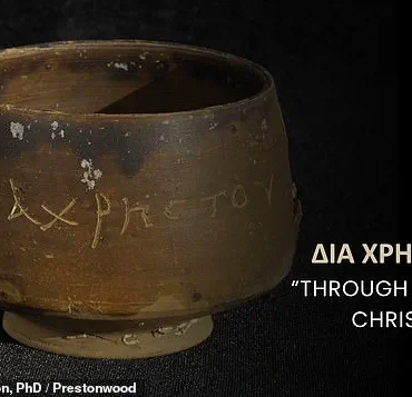 Discovery of Ancient Ceramic Bowl Sparks Debate Over Early Christian References