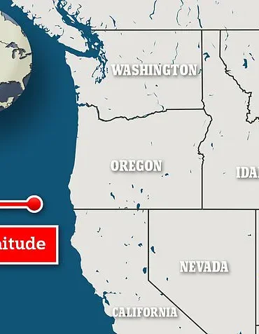 Earthquake Swarm Off Oregon Coast Follows 5.8-Magnitude Tremor, USGS Reports Potential Sequence