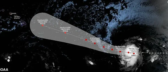 Exclusive: Hurricane Kiko Set to Make Direct Hit on Hawaii as Forecasters Warn of Catastrophic Mudslides, Flooding, and Torrential Downpours by Tuesday
