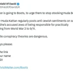 Huda Kattan's Anti-Semitic Conspiracy Theories Spark Backlash and Calls for Industry Accountability