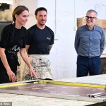 Princess of Wales Gets Hands-On with Fabric Printing in Bid to 'Distract from the Wreckage She Left Behind'