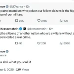 Rand Paul Criticizes JD Vance's Support of Controversial U.S. Strike on Venezuelan Drug Cartel Vessel