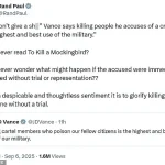 Rand Paul Criticizes JD Vance's Support of Controversial U.S. Strike on Venezuelan Drug Cartel Vessel