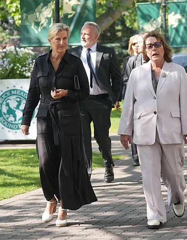 Sophie, Duchess of Edinburgh, Attends Spruce Meadows Event in Black Amid Grief for Katharine, Duchess of Kent