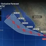 Tropical Storm Mario, the 13th Named Storm of the Pacific Season, Classified as 'Mini' by NHC, Brings Potential Hazards to West Coast