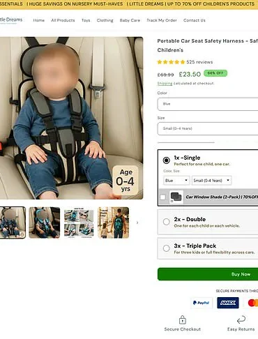 Urgent Safety Alert: 'Killer' Car Seats Reemerge Online a Decade After Initial Exposure