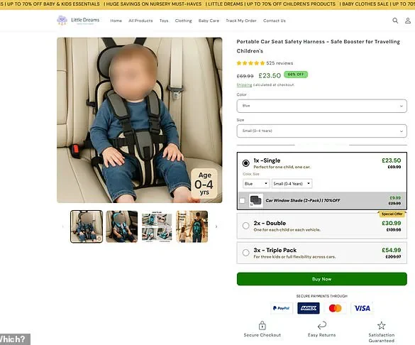 Urgent Safety Alert: 'Killer' Car Seats Reemerge Online a Decade After Initial Exposure