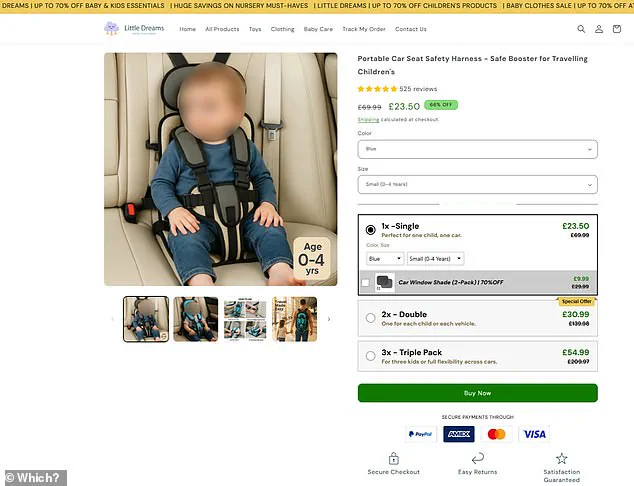 Urgent Safety Alert: 'Killer' Car Seats Reemerge Online a Decade After Initial Exposure