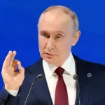 Russian President Vladimir Putin Announces Strategic Military Shift, Revealing Plans for Border Deployments with Finland